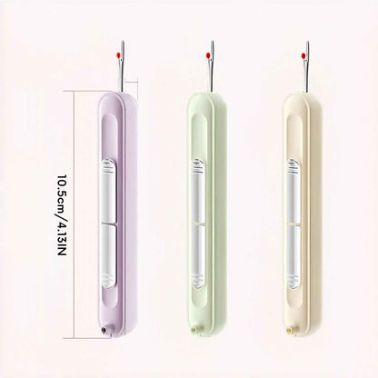 2-in-1 Seam Ripper & Needle Threader Tool – Dual-Ended Sewing Tool for Quick Stitch Repair & Easy Threading