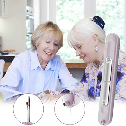 2-in-1 Seam Ripper & Needle Threader Tool – Dual-Ended Sewing Tool for Quick Stitch Repair & Easy Threading