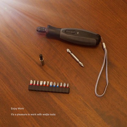Electric Screwdriver Cordless 2000Mah Rechargeable Battery Power Tools Set Manual and Automatic Integrated LED Repair Tools