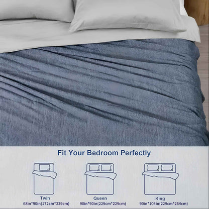 All Season Lightweight Calming Blanket – Soft Breathable Comfort Blanket for Relaxation, Sleep & Stress Relief
