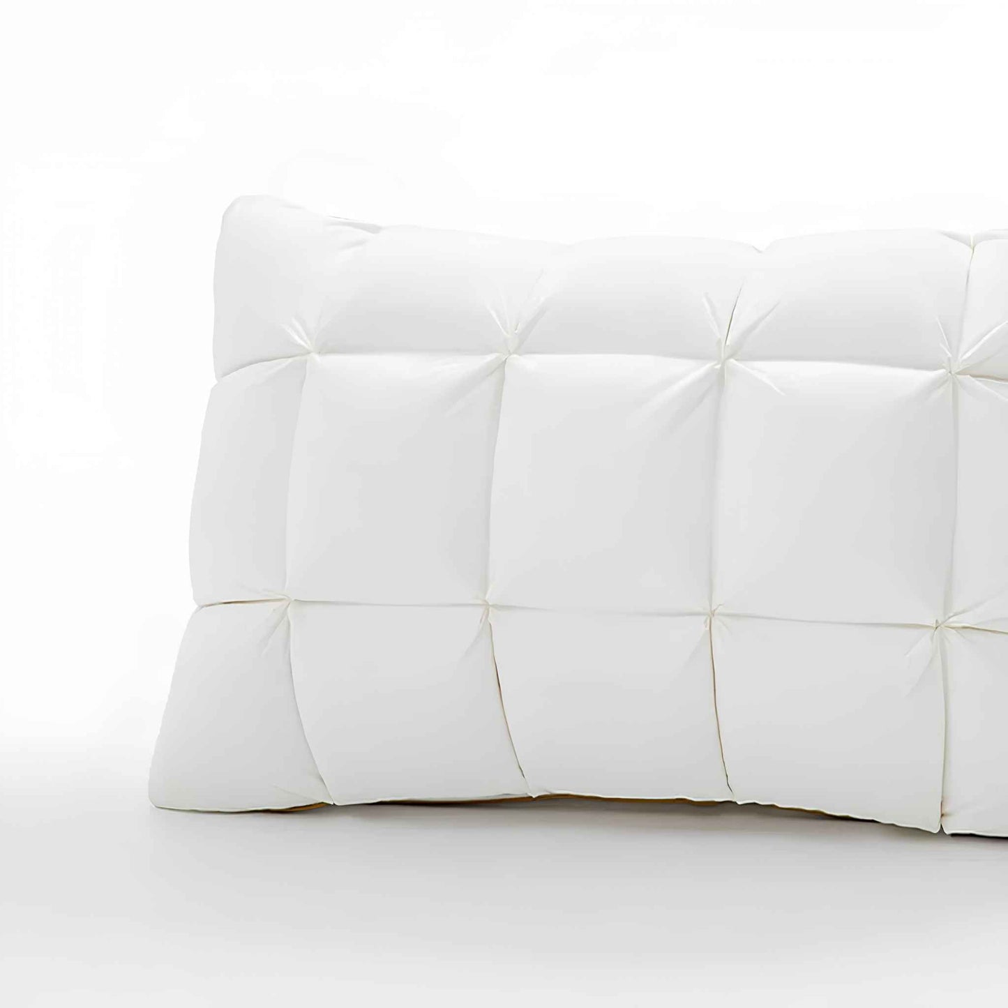 DreamNest™ Luxury Goose Down Feather Pillow – Pinch Pleat Hotel-Style Pillow with Neck Support (Standard, Queen & King Sizes)