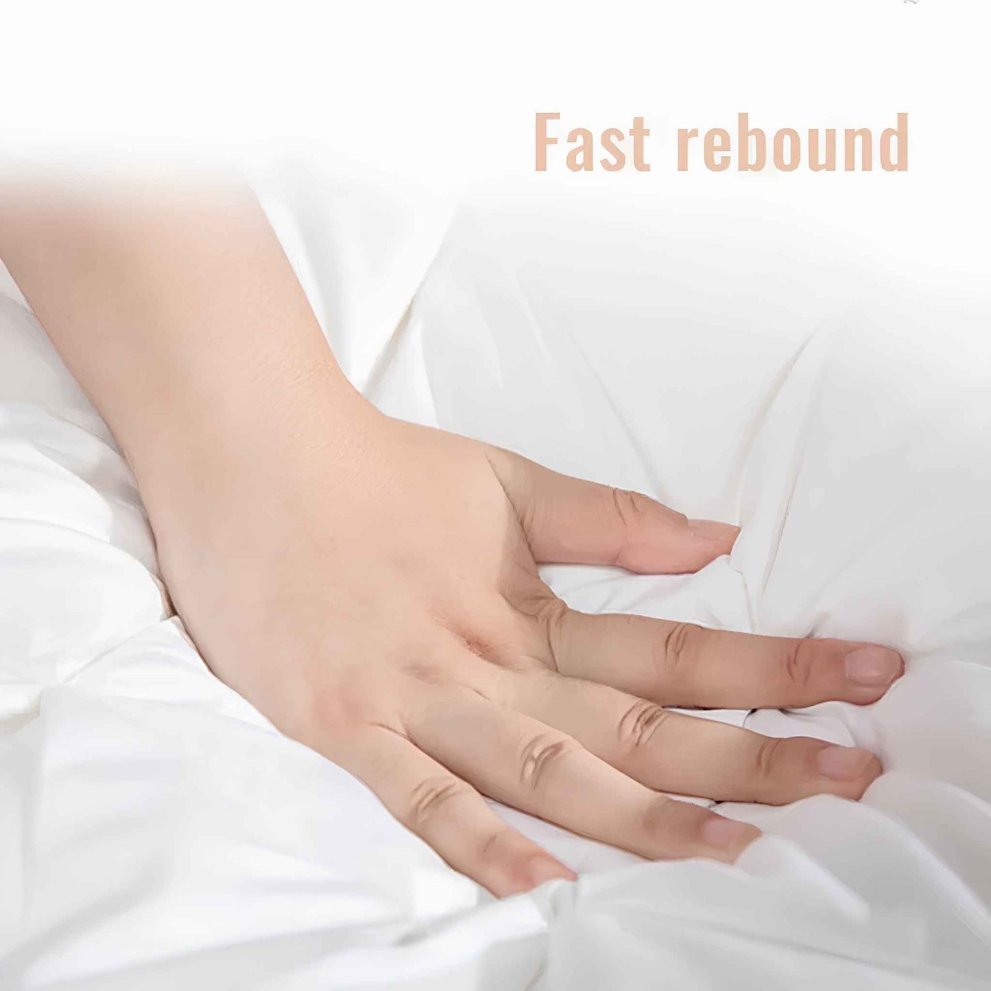 DreamNest™ Luxury Goose Down Feather Pillow – Pinch Pleat Hotel-Style Pillow with Neck Support (Standard, Queen & King Sizes)
