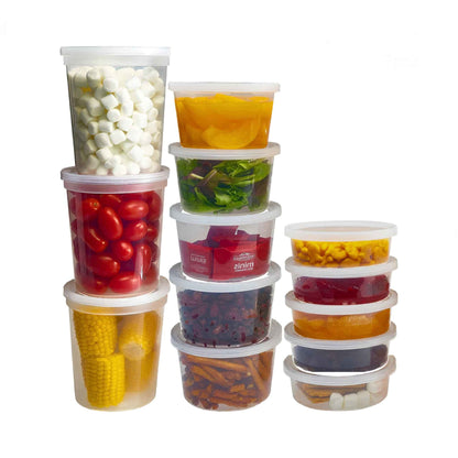 Food Storage Containers with Airtight Lids – 44-Piece BPA-Free Meal Prep & Freezer Container Set