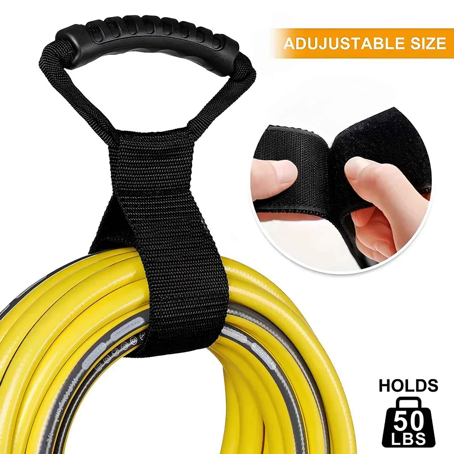 Heavy Duty Extension Cord Strap Holder – Tangle-Free Cable & Extension Cord Organizer for Garage, Workshop & Home Storage