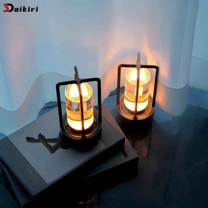 LumiCrystal™ Rechargeable Touch LED Crystal Lamp – Portable Cordless Ambient Light for Bedroom, Home Decor, Camping & Restaurant Lighting