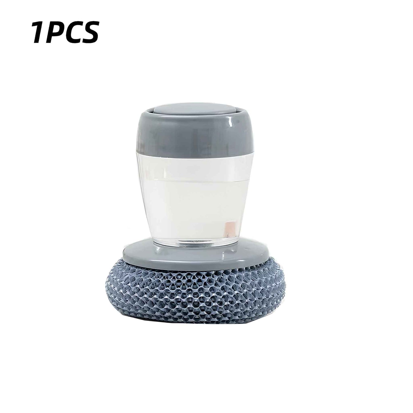 The Ultimate Soap Dispensing Dish Brush – 2-in-1 Kitchen Scrubber with Built-In Soap Dispenser for Effortless Cleaning