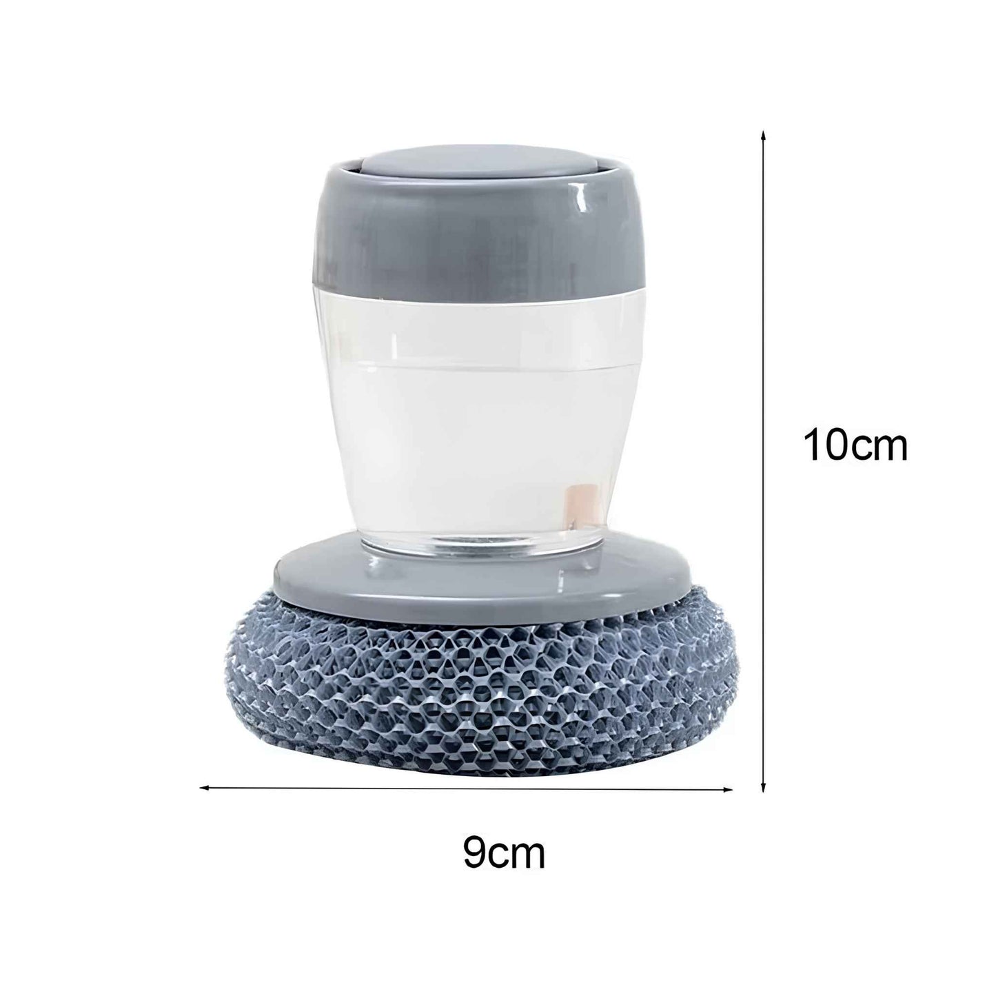 The Ultimate Soap Dispensing Dish Brush – 2-in-1 Kitchen Scrubber with Built-In Soap Dispenser for Effortless Cleaning